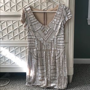 Adrianna Papell Sequin Dress